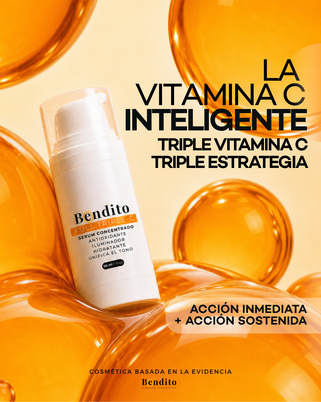 Bendito Full Triple-C. Serum concentrado 30ml