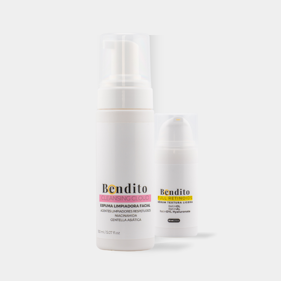 Bendito pack: Sérum Full Retinoids + Espuma limpiadora