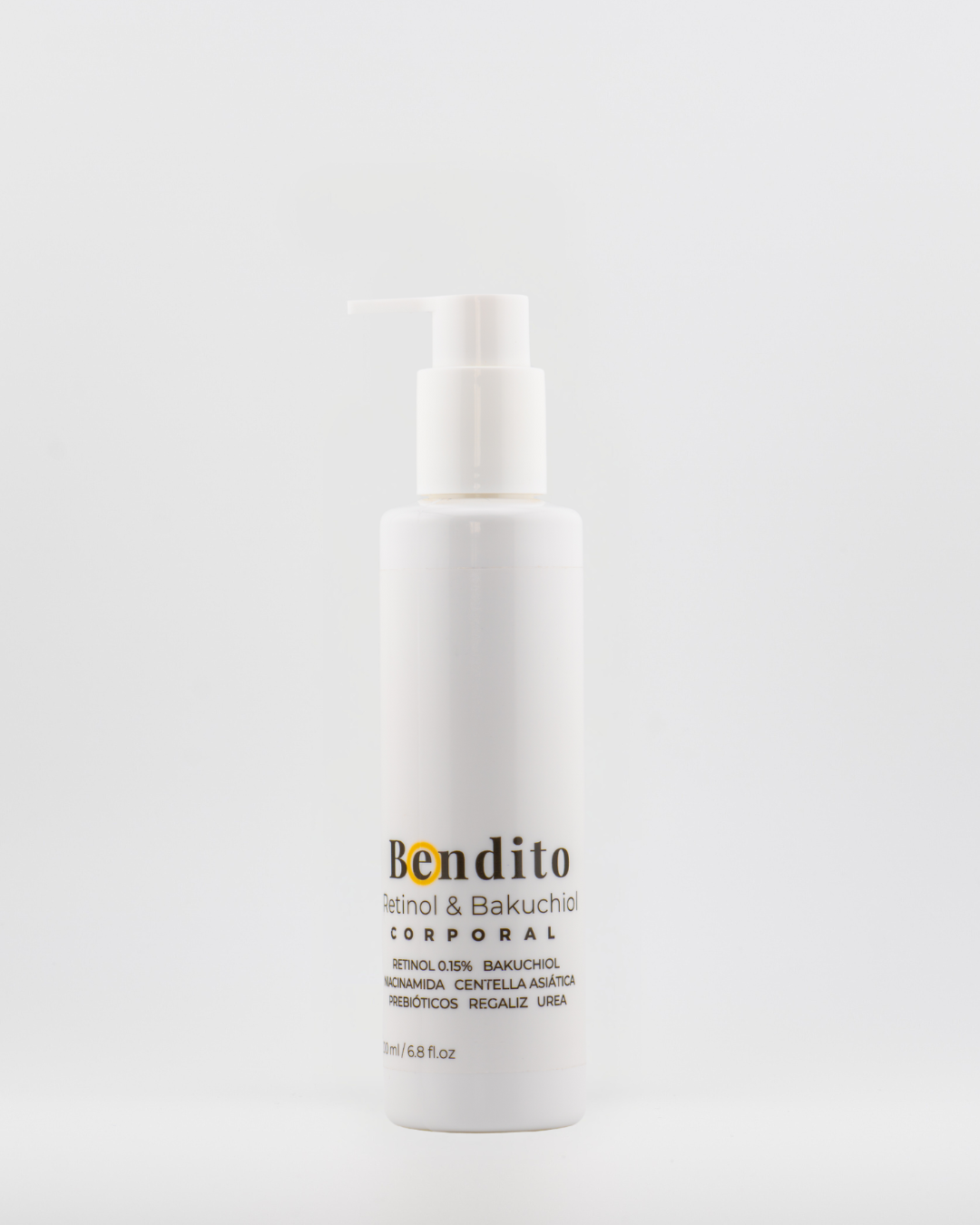 Bendito Retinol & Bakuchiol. Crema Corporal Antiedad para Cuello, Escote y Senos. 200ml