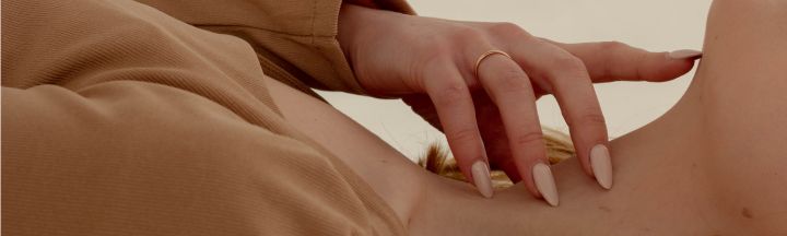 Arrugas en el escote y cuello