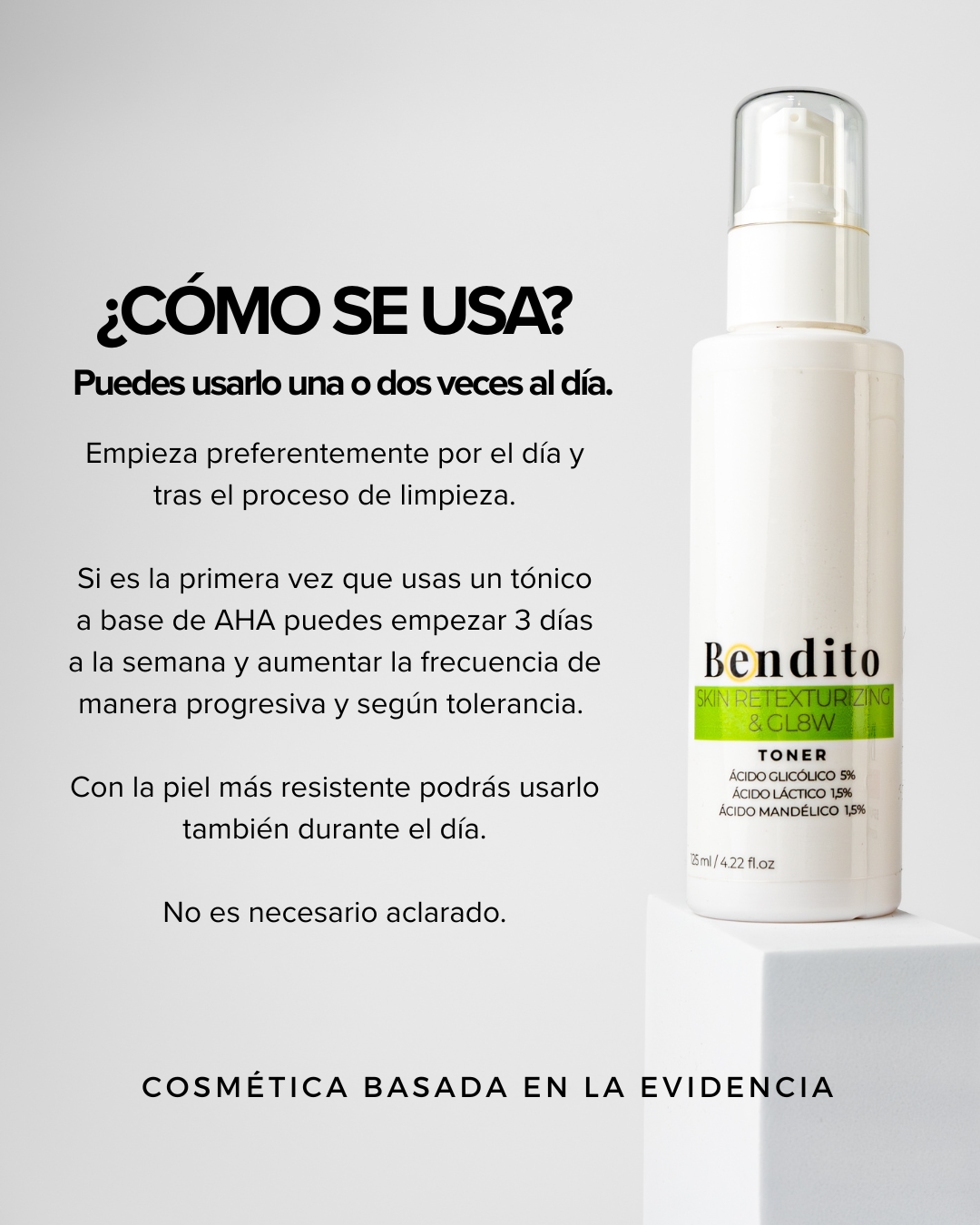 Tónico Exfoliante Skin Retexturizing &amp; Gl8w