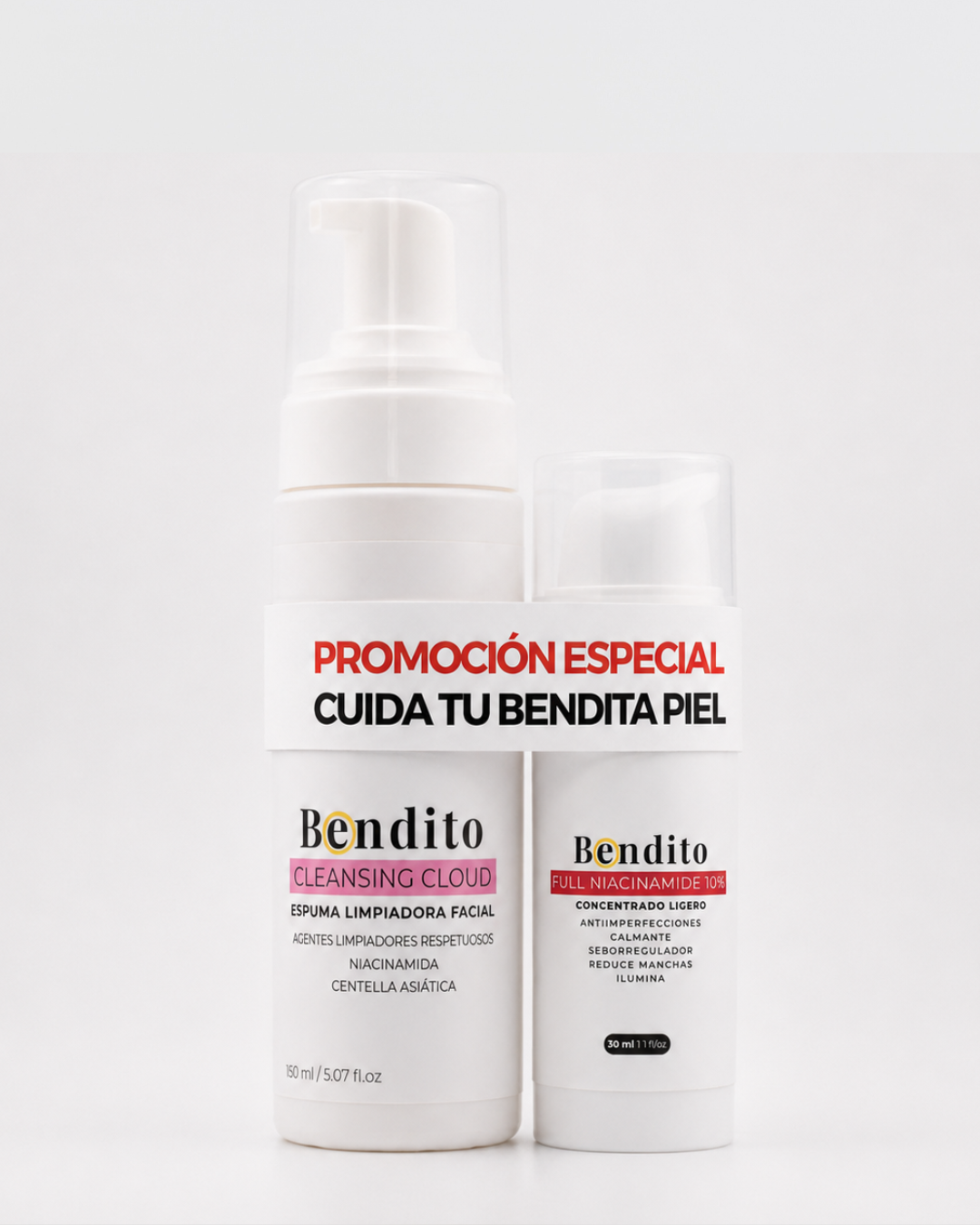 Bendito Full Niacinamide 10%+ Espuma Limpiadora de REGALO