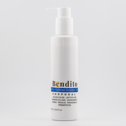 Rutina Bendita firmeza y luminosidad: Bendito DMAE + Bendito AHA 10%