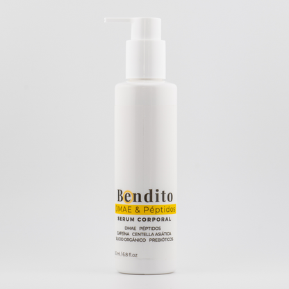 Rutina Bendita firmeza y luminosidad: Bendito DMAE + Bendito AHA 10%