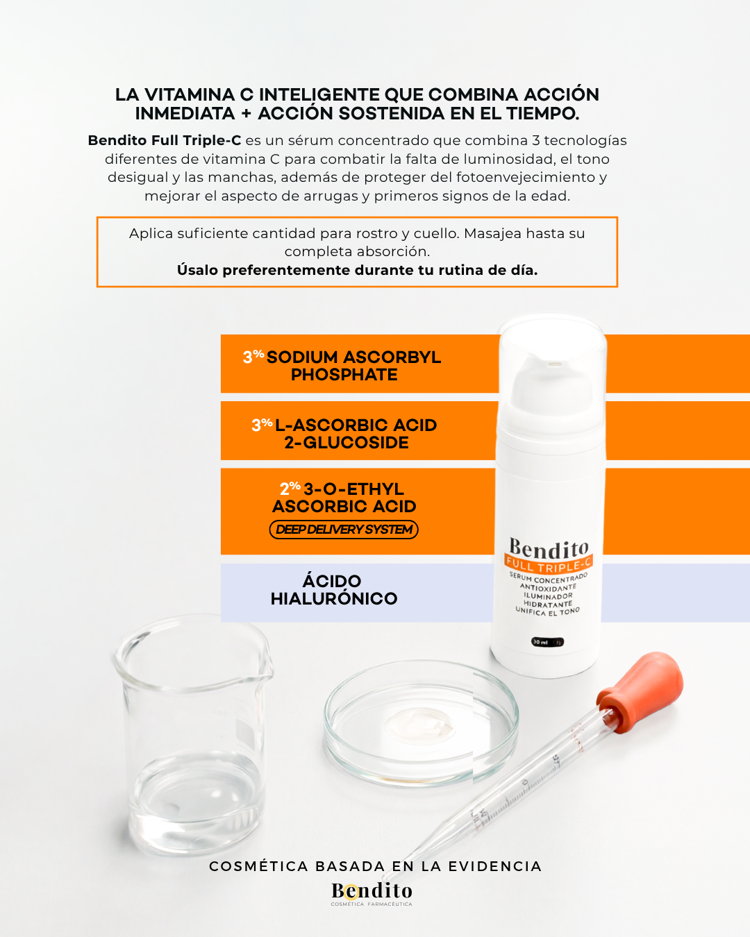 Bendito Full Triple-C. Serum concentrado 30ml