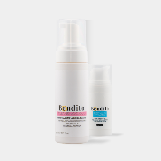 Bendito pack: Skincare Pyramid + Espuma limpiadora