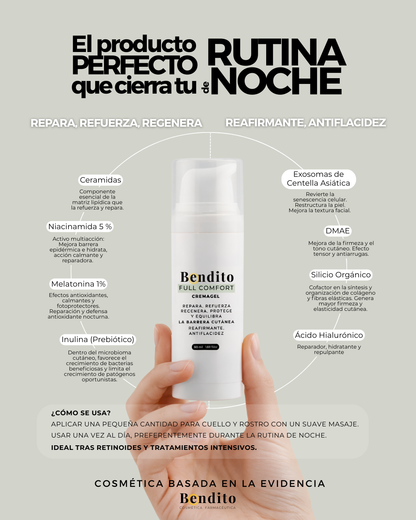 Bendito Full Comfort. Cremagel 50 ml