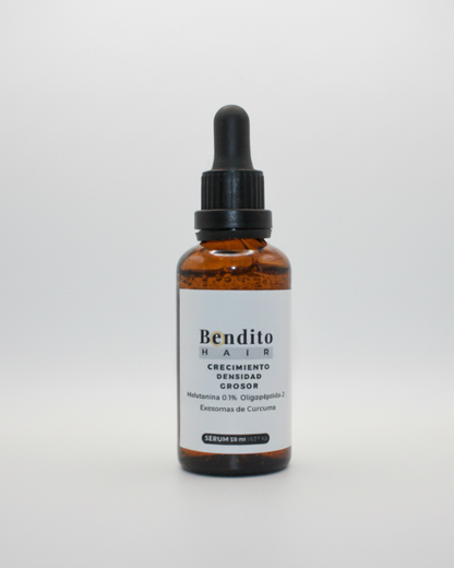 Bendito Hair. Sérum capilar crecimiento, densidad y grosor. 50 ml