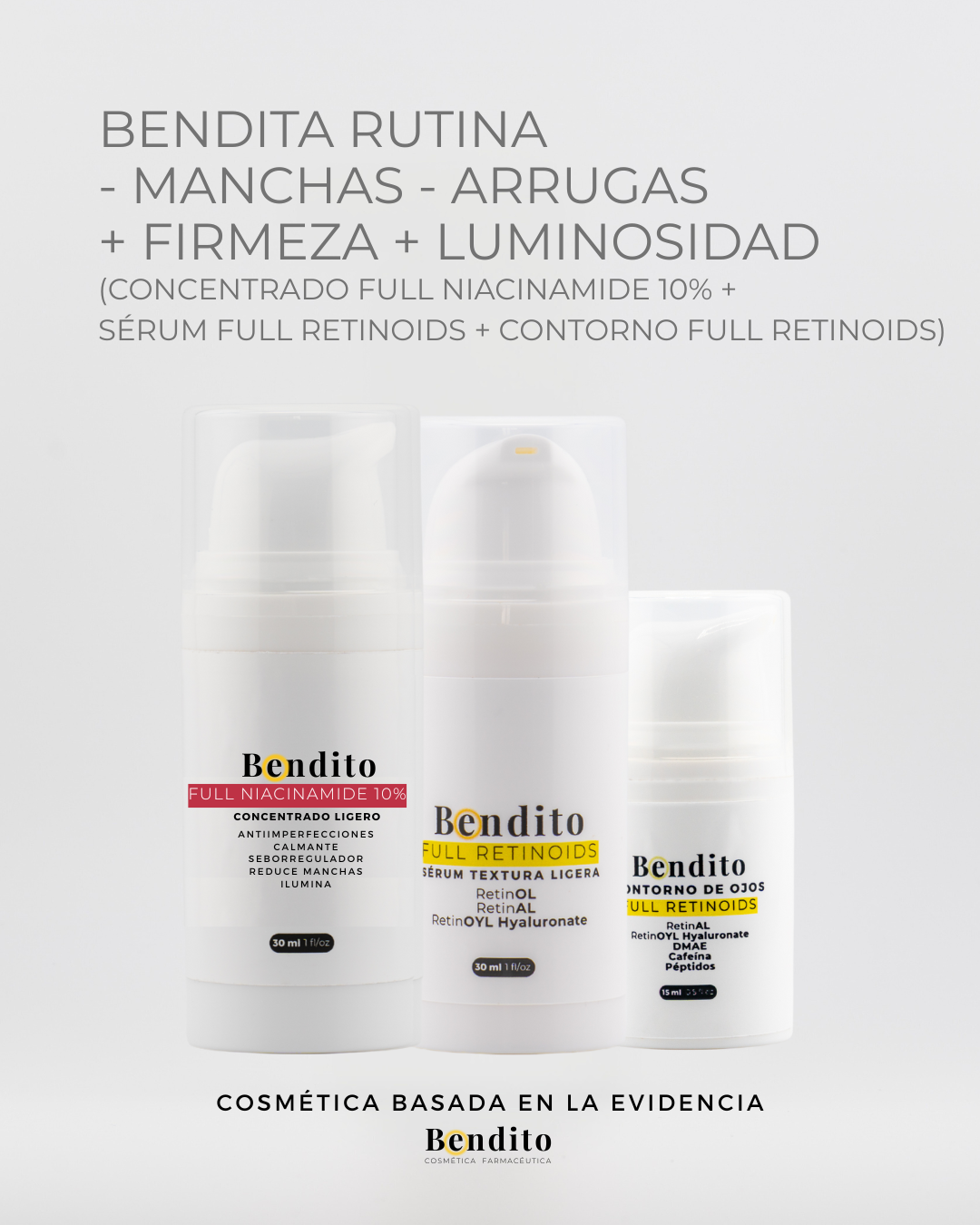 Bendita Rutina - Manchas - Arrugas + Firmeza + Luminosidad