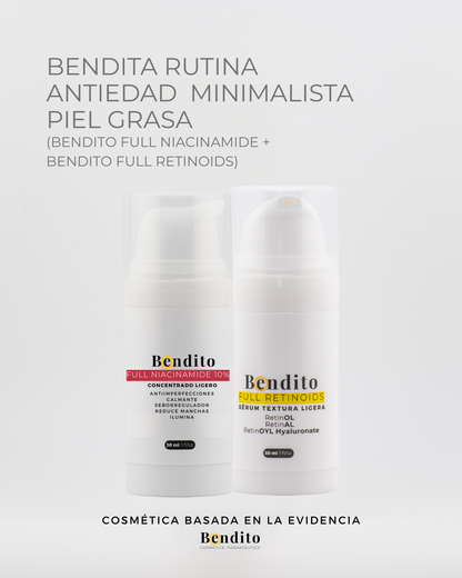 Bendita Rutina Antiedad Minimalista para Piel Grasa✨