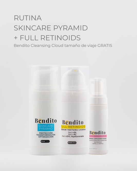 Bendita Rutina Skincare Pyramid + Full Retinoids ✨