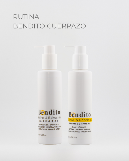 Rutina Bendito Cuerpazo: Bendito DMAE + Bendito Retinol